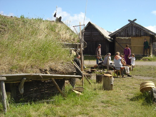 Viking Market Reenactors