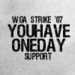 WGA on Strike - television icon