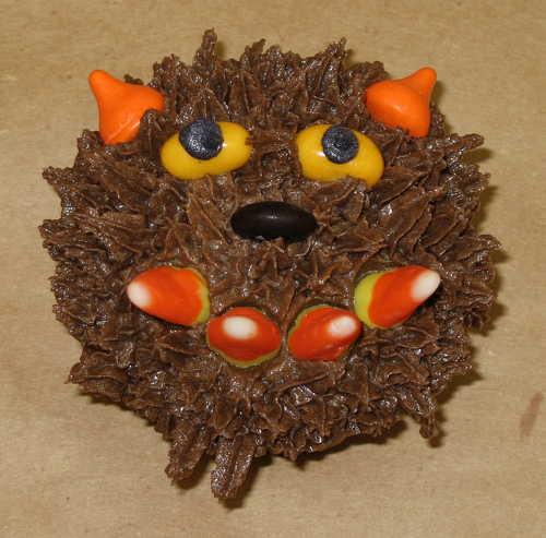  Werewolf cupcake, kek cawan