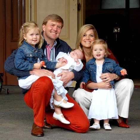  Willem-Alexander and family