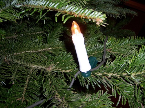  Xmas árbol Candle Lights