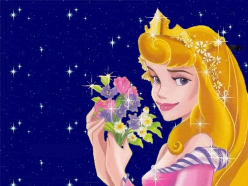  Walt Disney achtergronden - Princess Aurora