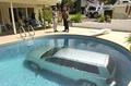 car in the swimming pool - unbelievable photo