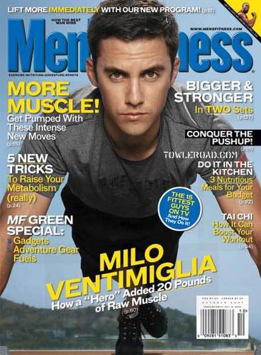  milo on men's fitness magazine