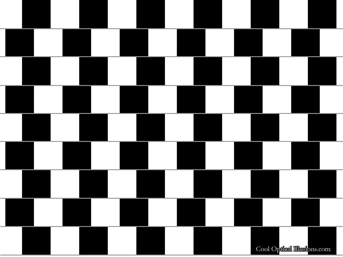 optical illusion lines