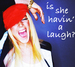 she laughs - lindsay-lohan icon