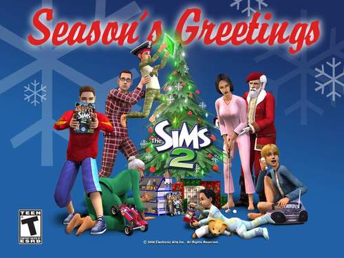  the sims 2 season's greetings