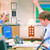  DMI ~ Pam and Jim air high five after Ryan asks Pam to ubunifu a logo