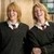  Fred and George, playing pranks on unsuspecting first years.
