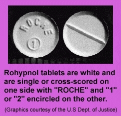  Rohypnol- the tanggal rape drug