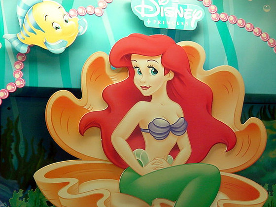 #10: Arial (The Little Mermaid) - One word: shells. Cons: Some seriously big 80's hair. May also be underage.