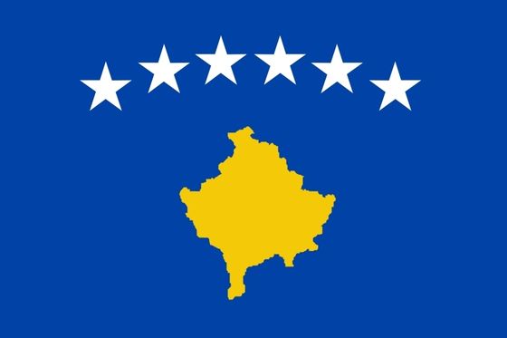  The new flag of Kosovo