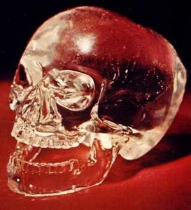  Crystal Skulls... where are they from? (photo courtesy of iwantyourskull.com)