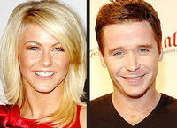  Julianne Hough and Kevin Connolly casually dated in the Fall 2007