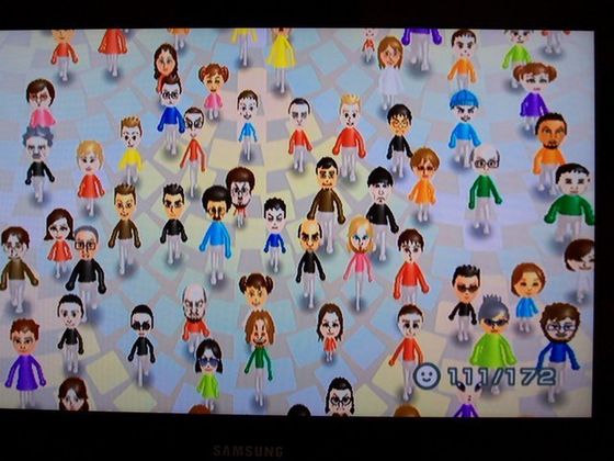  Where all the Mii's others have made gather