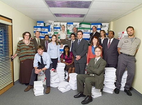  The cast of The Office season 1 &2