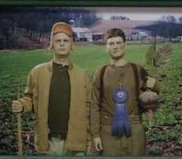  Dwight and Mose on Schrute Farm