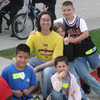 With a group of my kids at the Bicycle Safety Rodeo johnminh photo