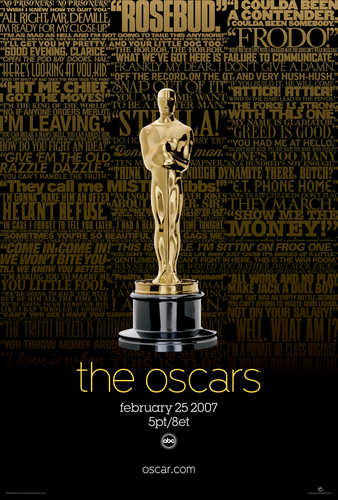  2007 Oscars Poster