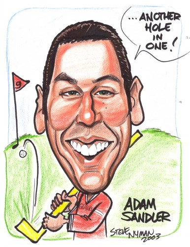  Adam Sandler Caricature
