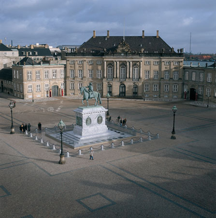  Amalienborg istana, castle