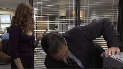 Amy as Katy on "The Office"