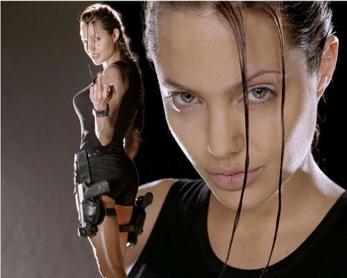  Angelina as Lara Croft