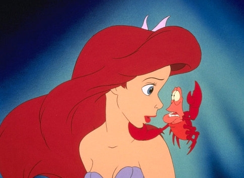 Walt Disney Production Cels - Princess Ariel & Sebastian