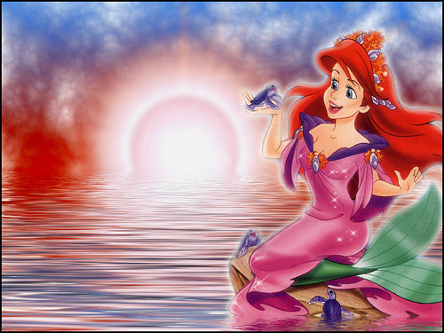  Walt Disney fonds d’écran - Princess Ariel
