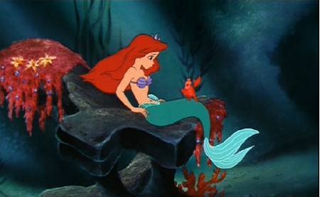  Walt Disney Screencaps - Princess Ariel & Sebastian