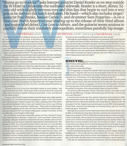  Aug 2007 Spin articolo