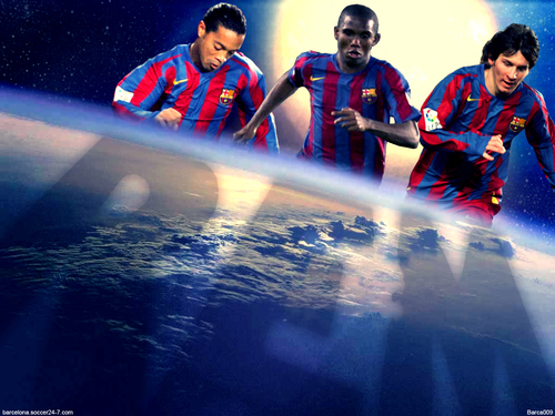 Barça's Players fondo de pantalla