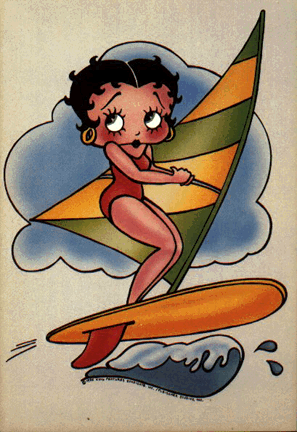 Betty Boop Postcard