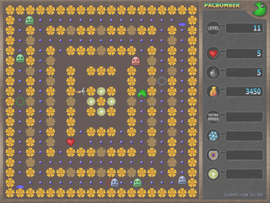 Bomberman, Pacman Version