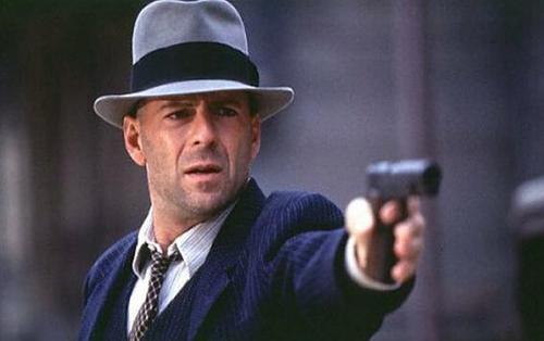  Bruce Willis with a hat and...