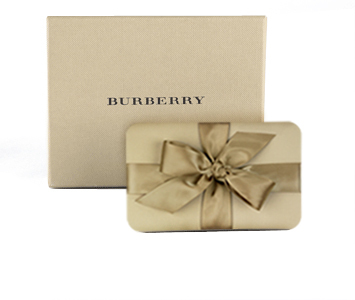  巴宝莉, burberry Gift Card