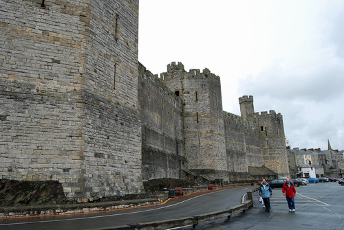  Caernarfon замок - Wales