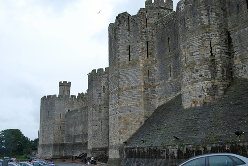  Caernarfon kasteel - Wales