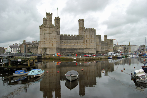  Caernarfon lâu đài - Wales