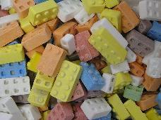 dulces Lego Blocks
