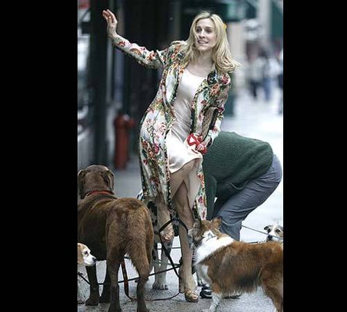 Carrie with chiens