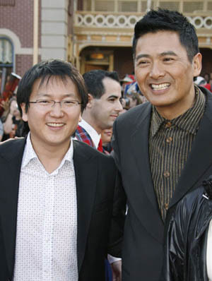  Chow Yun-Fat and Masi Oka