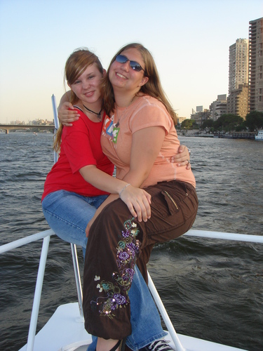 Cinders on a yacht on the Nile