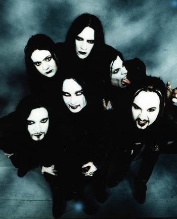  buaian, cradle of Filth
