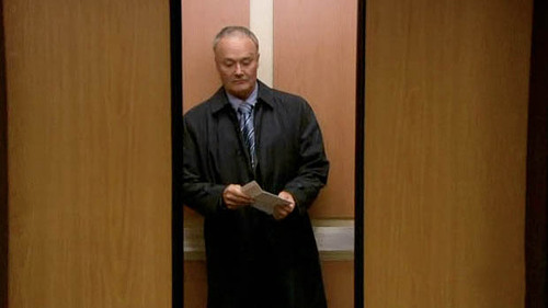  Creed in the elevator