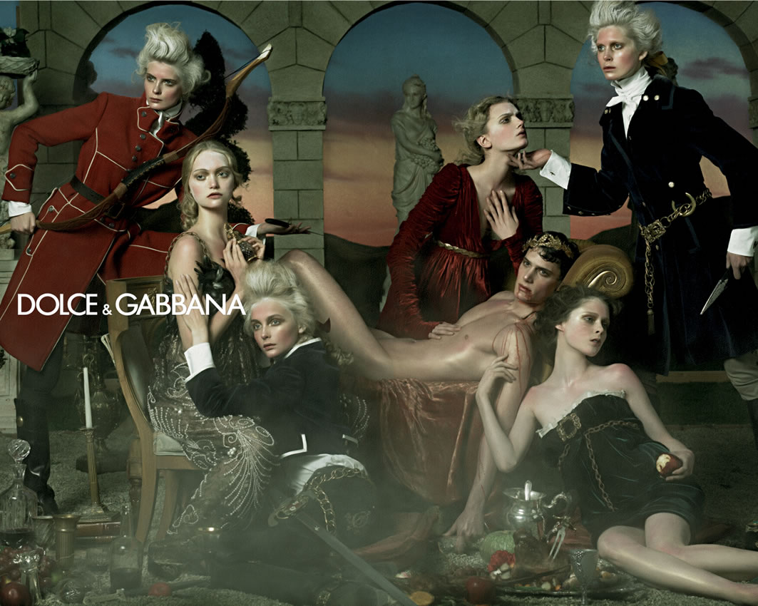 D & G F/W 2007 Campaign Ad - Dolce & Gabbana Photo (132023) - Fanpop