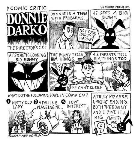  Donnie Darko, Comic Critic