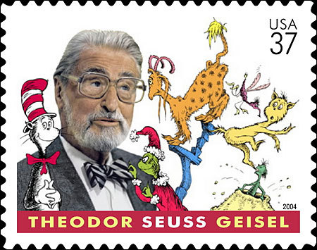 Dr. Seuss Tribute Stamp