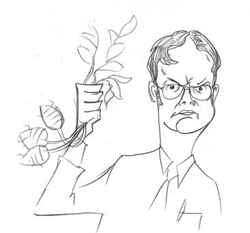  Dwight , the beets-guy