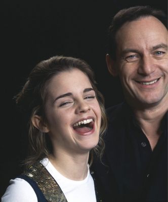  Emma Watson and Jason Issacs